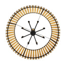 Eight Light Pendant<br /><span style="color:#4AB0CE;">Entrega: 4-10 dias en USA</span><br /><span style="color:#4AB0CE;font-size:60%;">PREGUNTE POR ENTREGA EN PANAMA</span><br />Collection: Suratto<br />Finish: Matte Black/Honey Blonde
