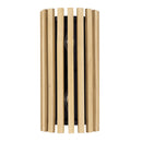 Two Light Wall Sconce<br /><span style="color:#4AB0CE;">Entrega: 4-10 dias en USA</span><br /><span style="color:#4AB0CE;font-size:60%;">PREGUNTE POR ENTREGA EN PANAMA</span><br />Collection: Suratto<br />Finish: Matte Black/Honey Blonde