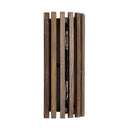 Two Light Wall Sconce<br /><span style="color:#4AB0CE;">Entrega: 4-10 dias en USA</span><br /><span style="color:#4AB0CE;font-size:60%;">PREGUNTE POR ENTREGA EN PANAMA</span><br />Collection: Suratto<br />Finish: Matte Black/Medium Walnut