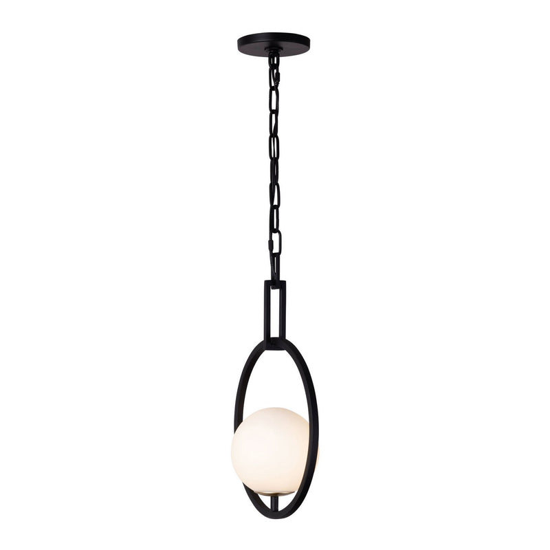 One Light Pendant<br /><span style="color:#4AB0CE;">Entrega: 4-10 dias en USA</span><br /><span style="color:#4AB0CE;font-size:60%;">PREGUNTE POR ENTREGA EN PANAMA</span><br />Collection: Stopwatch<br />Finish: Matte Black/French Gold