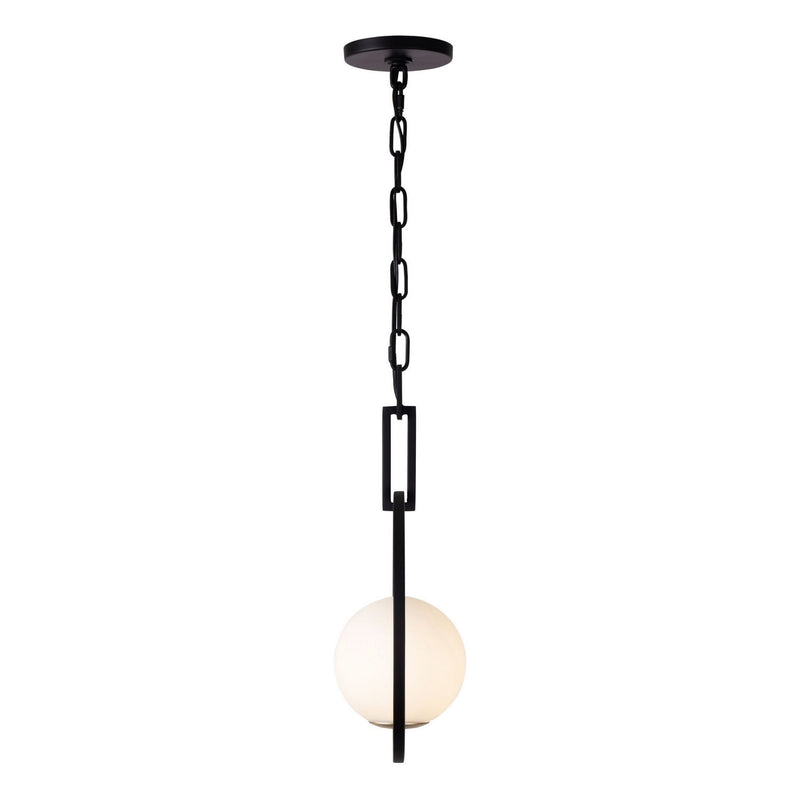 One Light Pendant<br /><span style="color:#4AB0CE;">Entrega: 4-10 dias en USA</span><br /><span style="color:#4AB0CE;font-size:60%;">PREGUNTE POR ENTREGA EN PANAMA</span><br />Collection: Stopwatch<br />Finish: Matte Black/French Gold