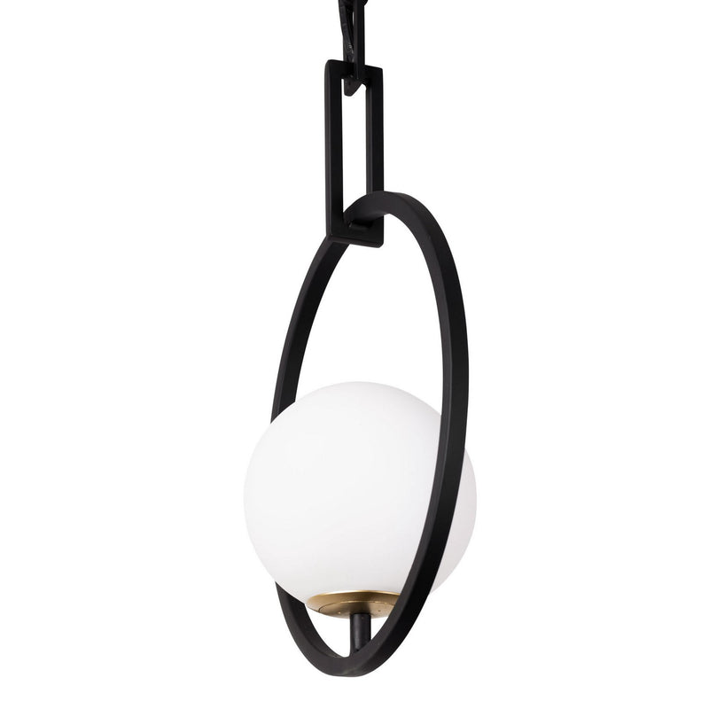 One Light Pendant<br /><span style="color:#4AB0CE;">Entrega: 4-10 dias en USA</span><br /><span style="color:#4AB0CE;font-size:60%;">PREGUNTE POR ENTREGA EN PANAMA</span><br />Collection: Stopwatch<br />Finish: Matte Black/French Gold