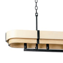 Five Light Linear Pendant<br /><span style="color:#4AB0CE;">Entrega: 4-10 dias en USA</span><br /><span style="color:#4AB0CE;font-size:60%;">PREGUNTE POR ENTREGA EN PANAMA</span><br />Collection: Blonde Moment<br />Finish: Matte Black/Honey/Medium Oak
