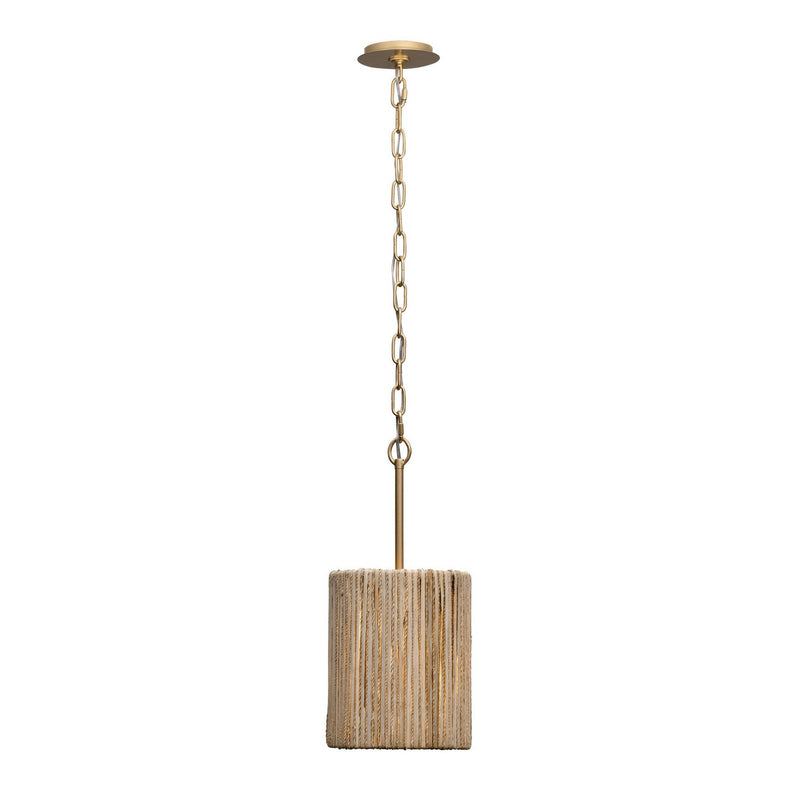 One Light Mini Pendant<br /><span style="color:#4AB0CE;">Entrega: 4-10 dias en USA</span><br /><span style="color:#4AB0CE;font-size:60%;">PREGUNTE POR ENTREGA EN PANAMA</span><br />Collection: Jacob's Ladder<br />Finish: French Gold