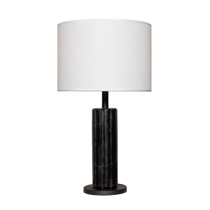 One Light Table Lamp<br /><span style="color:#4AB0CE;">Entrega: 4-10 dias en USA</span><br /><span style="color:#4AB0CE;font-size:60%;">PREGUNTE POR ENTREGA EN PANAMA</span><br />Collection: Sentu<br />Finish: Matte Black/Black Marble