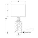 One Light Table Lamp<br /><span style="color: