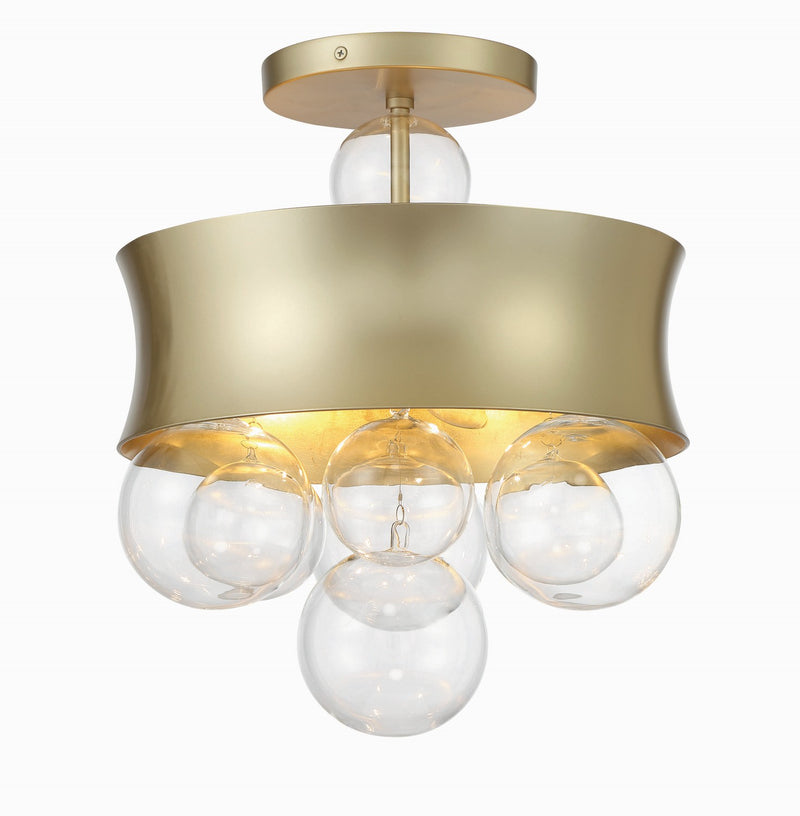 Three Light Convertible Pendant<br /><span style="color:#4AB0CE;">Entrega: 4-10 dias en USA</span><br /><span style="color:#4AB0CE;font-size:60%;">PREGUNTE POR ENTREGA EN PANAMA</span><br />Collection: Verdi Square by Robin Baron<br />Finish: Soft Gold