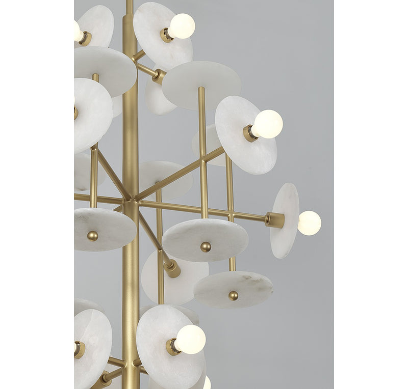 Savoy House - 1-1592-15-38 - 15 Light Chandelier - Amani - Royal Gold