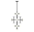 15 Light Chandelier<br /><span style="color:#4AB0CE;">Entrega: 4-10 dias en USA</span><br /><span style="color:#4AB0CE;font-size:60%;">PREGUNTE POR ENTREGA EN PANAMA</span><br />Collection: Amani<br />Finish: Black Cashmere