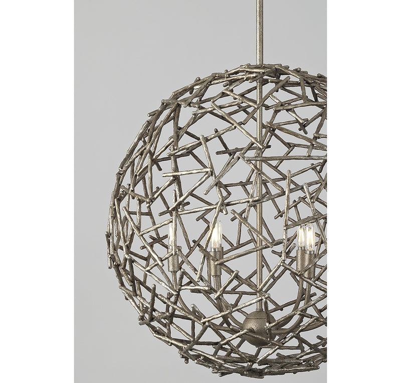 Savoy House - 7-2244-6-10 - Six Light Pendant - Hendren - Campagne Luxe