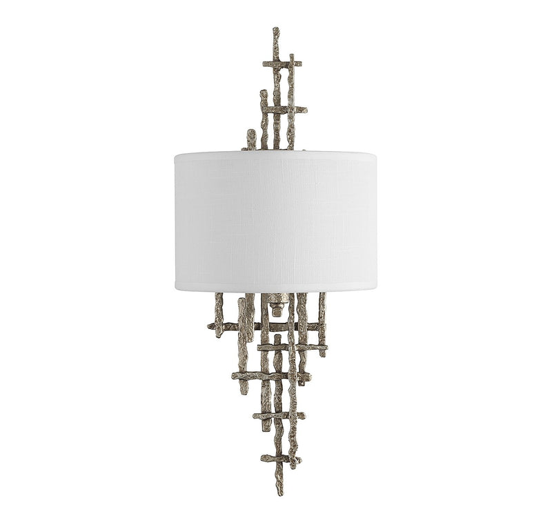 One Light Wall Sconce<br /><span style="color:#4AB0CE;">Entrega: 4-10 dias en USA</span><br /><span style="color:#4AB0CE;font-size:60%;">PREGUNTE POR ENTREGA EN PANAMA</span><br />Collection: Cameo<br />Finish: Campagne Luxe