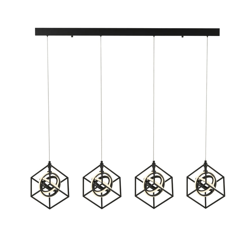 LED Island Pendant<br /><span style="color:#4AB0CE;">Entrega: 4-10 dias en USA</span><br /><span style="color:#4AB0CE;font-size:60%;">PREGUNTE POR ENTREGA EN PANAMA</span><br />Collection: Tulip<br />Finish: Matte Black