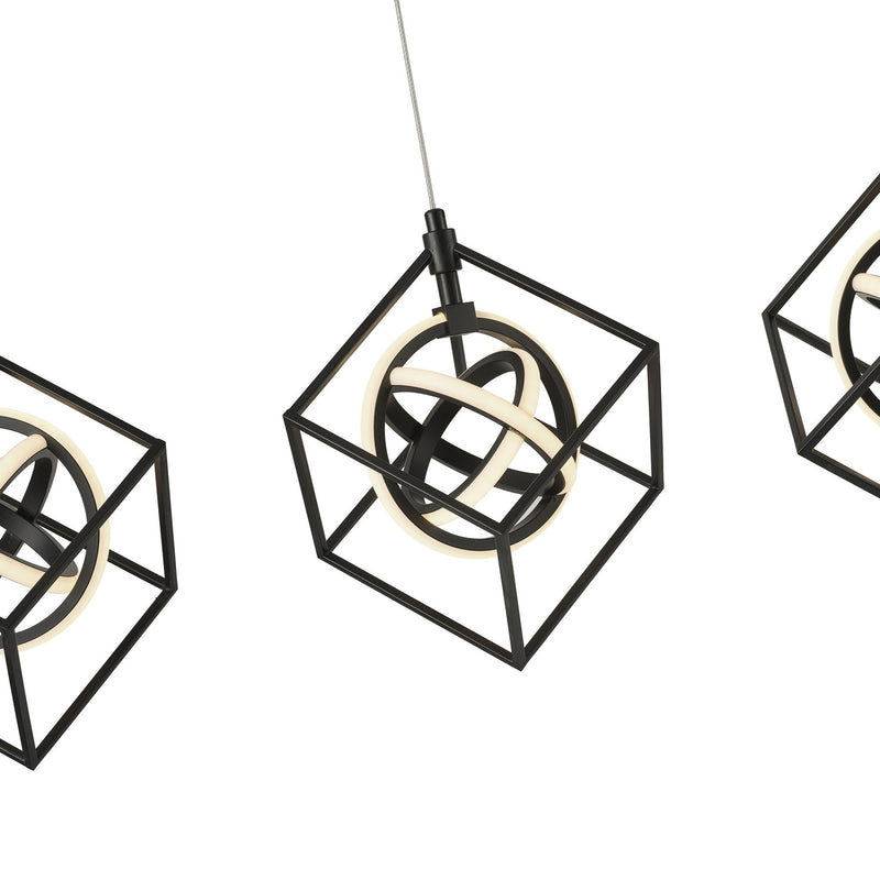 LED Island Pendant<br /><span style="color:#4AB0CE;">Entrega: 4-10 dias en USA</span><br /><span style="color:#4AB0CE;font-size:60%;">PREGUNTE POR ENTREGA EN PANAMA</span><br />Collection: Tulip<br />Finish: Matte Black