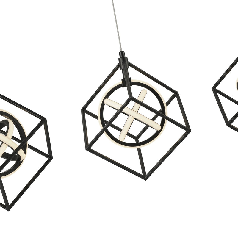 Artcraft Canada - AC1012 - LED Island Pendant - Tulip - Matte Black