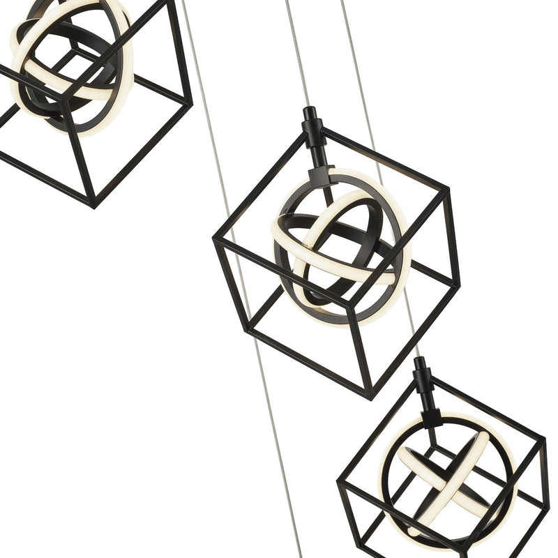 LED Pendant<br /><span style="color:#4AB0CE;">Entrega: 4-10 dias en USA</span><br /><span style="color:#4AB0CE;font-size:60%;">PREGUNTE POR ENTREGA EN PANAMA</span><br />Collection: Tulip<br />Finish: Matte Black