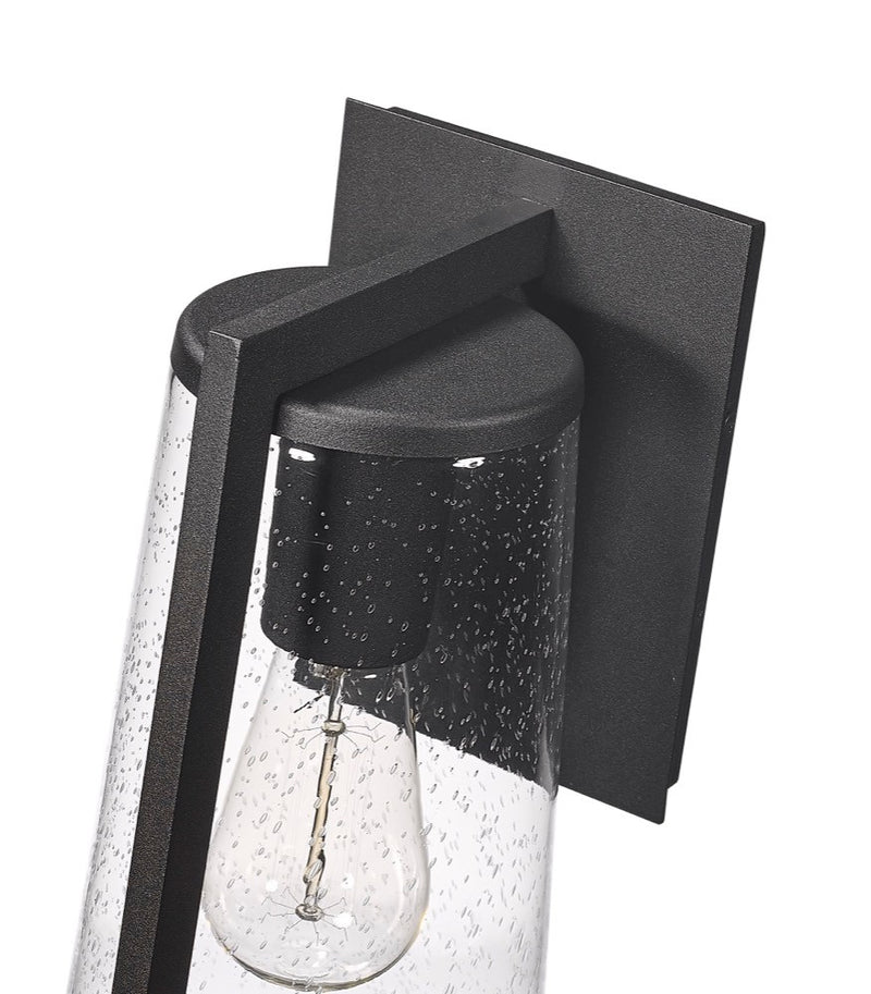 Artcraft Canada - AC8821BK - One Light Outdoor Wall Sconce - Portofino - Black