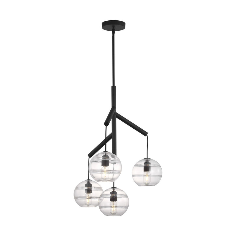 Four Light Chandelier<br /><span style="color:#4AB0CE;">Entrega: 4-10 dias en USA</span><br /><span style="color:#4AB0CE;font-size:60%;">PREGUNTE POR ENTREGA EN PANAMA</span><br />Collection: Sedona<br />Finish: Nightshade Black