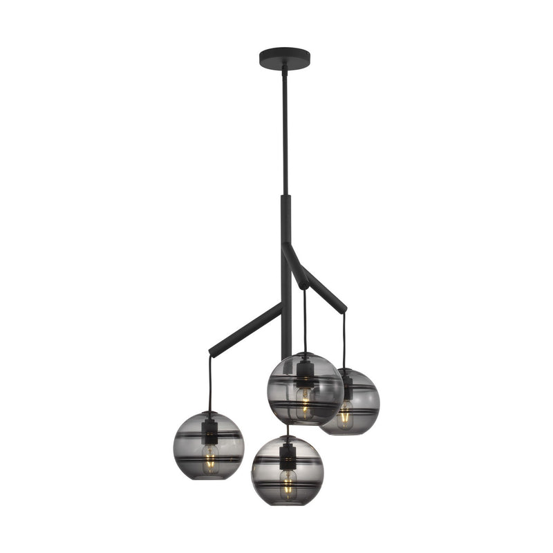 Four Light Chandelier<br /><span style="color:#4AB0CE;">Entrega: 4-10 dias en USA</span><br /><span style="color:#4AB0CE;font-size:60%;">PREGUNTE POR ENTREGA EN PANAMA</span><br />Collection: Sedona<br />Finish: Nightshade Black