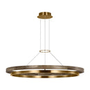 LED Chandelier<br /><span style="color:#4AB0CE;">Entrega: 4-10 dias en USA</span><br /><span style="color:#4AB0CE;font-size:60%;">PREGUNTE POR ENTREGA EN PANAMA</span><br />Collection: Grace<br />Finish: Natural Brass/ Weathered Oak