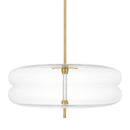 LED Pendant<br /><span style="color:#4AB0CE;">Entrega: 0-1 semanas en USA</span><br /><span style="color:#4AB0CE;font-size:60%;">PREGUNTE POR ENTREGA EN PANAMA</span><br />Collection: Shakkei<br />Finish: Natural Brass