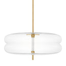 LED Pendant<br /><span style="color:#4AB0CE;">Entrega: 1-2 semanas en USA</span><br /><span style="color:#4AB0CE;font-size:60%;">PREGUNTE POR ENTREGA EN PANAMA</span><br />Collection: Shakkei<br />Finish: Natural Brass