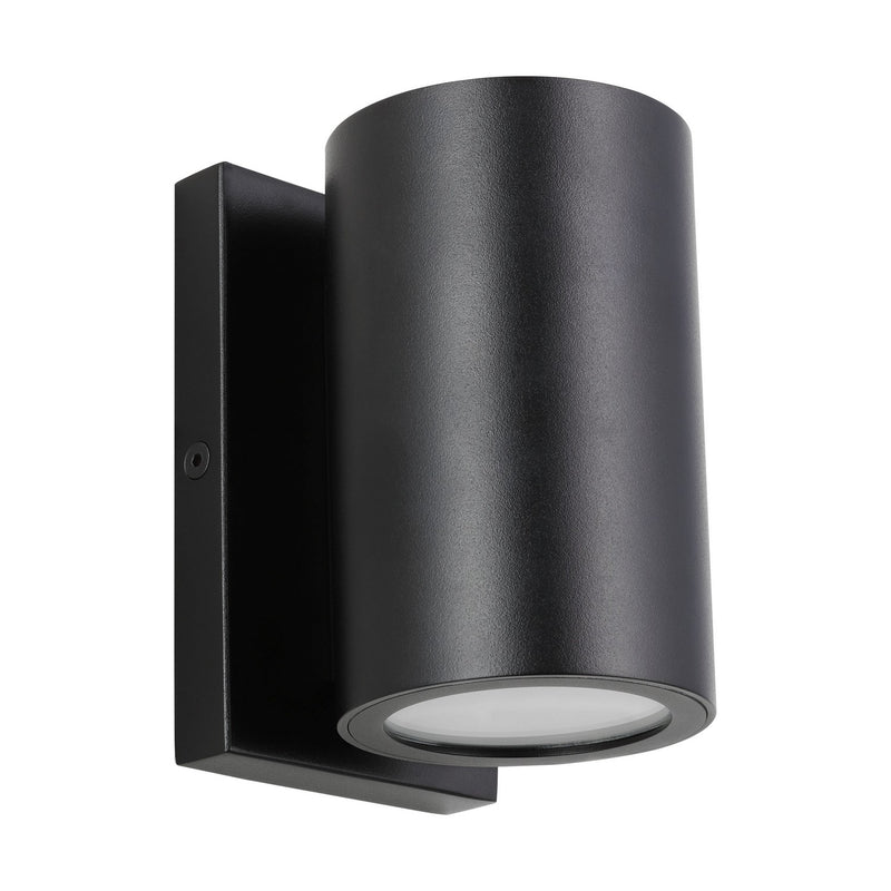 LED Outdoor Wall Mount<br /><span style="color:#4AB0CE;">Entrega: 4-10 dias en USA</span><br /><span style="color:#4AB0CE;font-size:60%;">PREGUNTE POR ENTREGA EN PANAMA</span><br />Collection: Pressa<br />Finish: Black