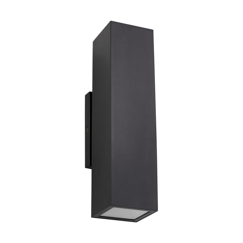 LED Outdoor Wall Mount<br /><span style="color:#4AB0CE;">Entrega: 4-10 dias en USA</span><br /><span style="color:#4AB0CE;font-size:60%;">PREGUNTE POR ENTREGA EN PANAMA</span><br />Collection: Pressa<br />Finish: Black