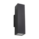 LED Outdoor Wall Mount<br /><span style="color:#4AB0CE;">Entrega: 4-10 dias en USA</span><br /><span style="color:#4AB0CE;font-size:60%;">PREGUNTE POR ENTREGA EN PANAMA</span><br />Collection: Pressa<br />Finish: Black