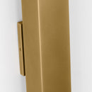 LED Outdoor Wall Mount<br /><span style="color:#4AB0CE;">Entrega: 4-10 dias en USA</span><br /><span style="color:#4AB0CE;font-size:60%;">PREGUNTE POR ENTREGA EN PANAMA</span><br />Collection: Pressa<br />Finish: Natural Brass