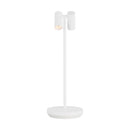 LED Table Lamp<br /><span style="color:#4AB0CE;">Entrega: 4-10 dias en USA</span><br /><span style="color:#4AB0CE;font-size:60%;">PREGUNTE POR ENTREGA EN PANAMA</span><br />Collection: Doppia<br />Finish: Matte White