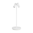 LED Table Lamp<br /><span style="color:#4AB0CE;">Entrega: 4-10 dias en USA</span><br /><span style="color:#4AB0CE;font-size:60%;">PREGUNTE POR ENTREGA EN PANAMA</span><br />Collection: Doppia<br />Finish: Matte White