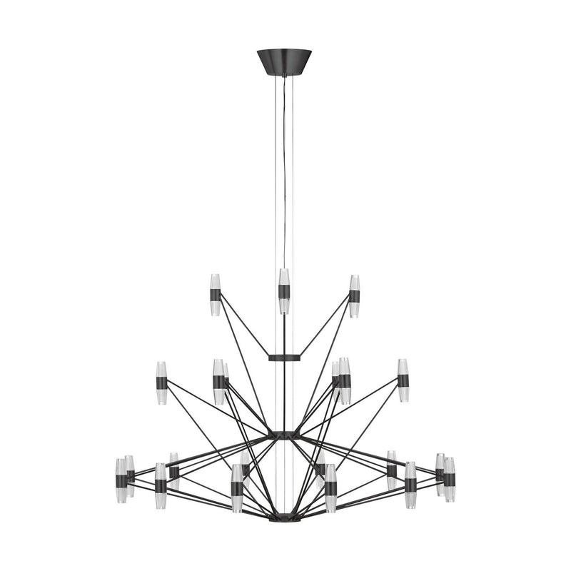 LED Chandelier<br /><span style="color:#4AB0CE;">Entrega: 4-10 dias en USA</span><br /><span style="color:#4AB0CE;font-size:60%;">PREGUNTE POR ENTREGA EN PANAMA</span><br />Collection: Lassell<br />Finish: Dark Bronze