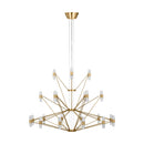 LED Chandelier<br /><span style="color:#4AB0CE;">Entrega: 4-10 dias en USA</span><br /><span style="color:#4AB0CE;font-size:60%;">PREGUNTE POR ENTREGA EN PANAMA</span><br />Collection: Lassell<br />Finish: Natural Brass
