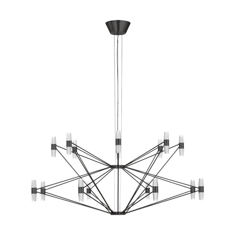 LED Chandelier<br /><span style="color:#4AB0CE;">Entrega: 4-10 dias en USA</span><br /><span style="color:#4AB0CE;font-size:60%;">PREGUNTE POR ENTREGA EN PANAMA</span><br />Collection: Lassell<br />Finish: Dark Bronze