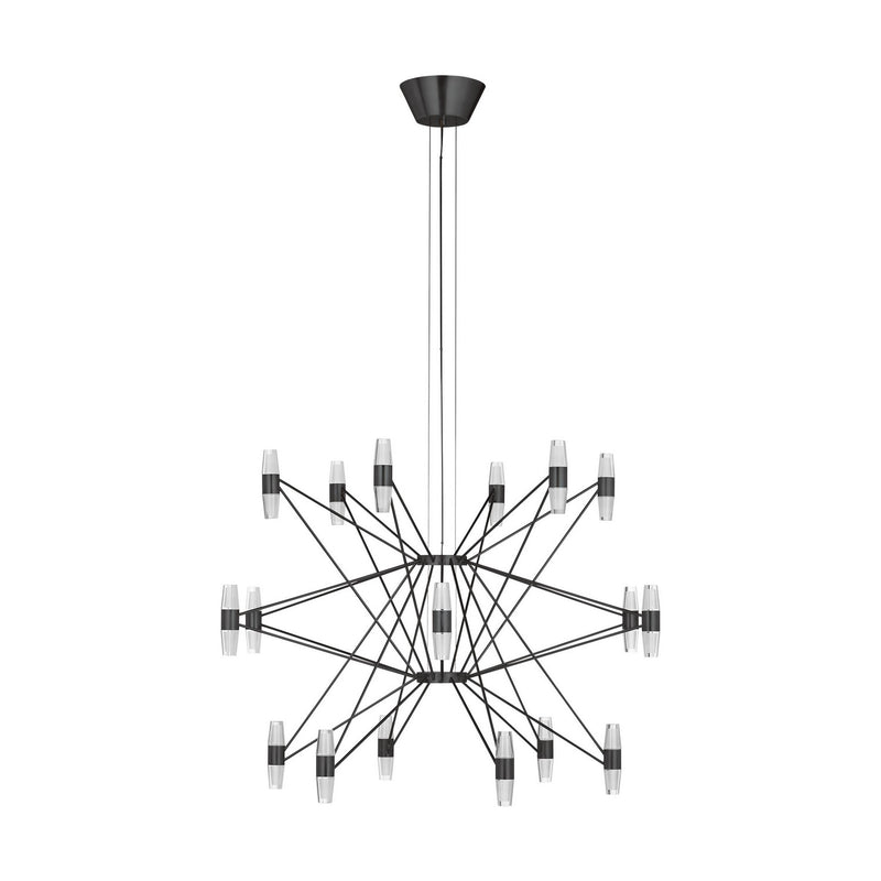 LED Chandelier<br /><span style="color:#4AB0CE;">Entrega: 4-10 dias en USA</span><br /><span style="color:#4AB0CE;font-size:60%;">PREGUNTE POR ENTREGA EN PANAMA</span><br />Collection: Lassell<br />Finish: Dark Bronze