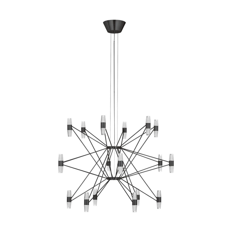 LED Chandelier<br /><span style="color:#4AB0CE;">Entrega: 4-10 dias en USA</span><br /><span style="color:#4AB0CE;font-size:60%;">PREGUNTE POR ENTREGA EN PANAMA</span><br />Collection: Lassell<br />Finish: Dark Bronze