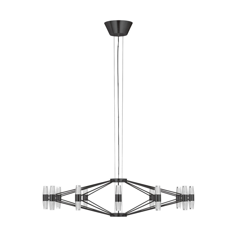 LED Chandelier<br /><span style="color:#4AB0CE;">Entrega: 4-10 dias en USA</span><br /><span style="color:#4AB0CE;font-size:60%;">PREGUNTE POR ENTREGA EN PANAMA</span><br />Collection: Lassell<br />Finish: Dark Bronze