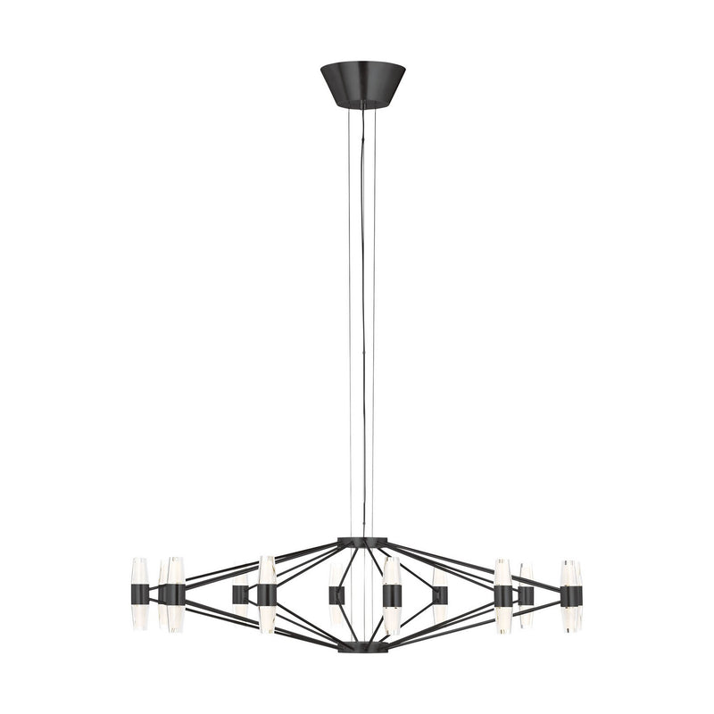 LED Chandelier<br /><span style="color:#4AB0CE;">Entrega: 4-10 dias en USA</span><br /><span style="color:#4AB0CE;font-size:60%;">PREGUNTE POR ENTREGA EN PANAMA</span><br />Collection: Lassell<br />Finish: Dark Bronze