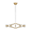 LED Chandelier<br /><span style="color:#4AB0CE;">Entrega: 4-10 dias en USA</span><br /><span style="color:#4AB0CE;font-size:60%;">PREGUNTE POR ENTREGA EN PANAMA</span><br />Collection: Lassell<br />Finish: Natural Brass