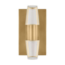LED Wall Sconce<br /><span style="color:#4AB0CE;">Entrega: 4-10 dias en USA</span><br /><span style="color:#4AB0CE;font-size:60%;">PREGUNTE POR ENTREGA EN PANAMA</span><br />Collection: Lassell<br />Finish: Natural Brass