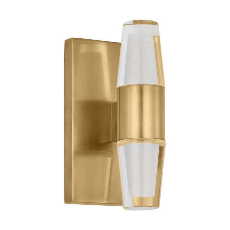 LED Wall Sconce<br /><span style="color:#4AB0CE;">Entrega: 4-10 dias en USA</span><br /><span style="color:#4AB0CE;font-size:60%;">PREGUNTE POR ENTREGA EN PANAMA</span><br />Collection: Lassell<br />Finish: Natural Brass