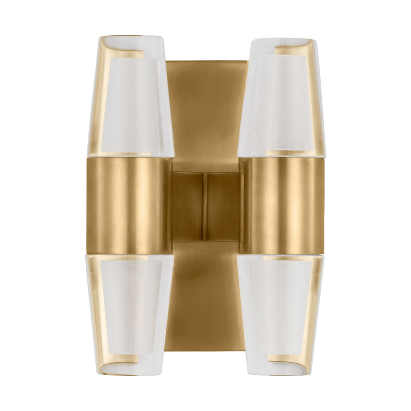 LED Wall Sconce<br /><span style="color:#4AB0CE;">Entrega: 4-10 dias en USA</span><br /><span style="color:#4AB0CE;font-size:60%;">PREGUNTE POR ENTREGA EN PANAMA</span><br />Collection: Lassell<br />Finish: Natural Brass