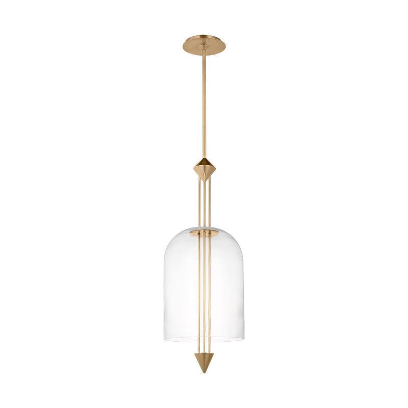 LED Pendant<br /><span style="color:#4AB0CE;">Entrega: 2-3 semanas en USA</span><br /><span style="color:#4AB0CE;font-size:60%;">PREGUNTE POR ENTREGA EN PANAMA</span><br />Collection: Cathedral<br />Finish: Natural Brass