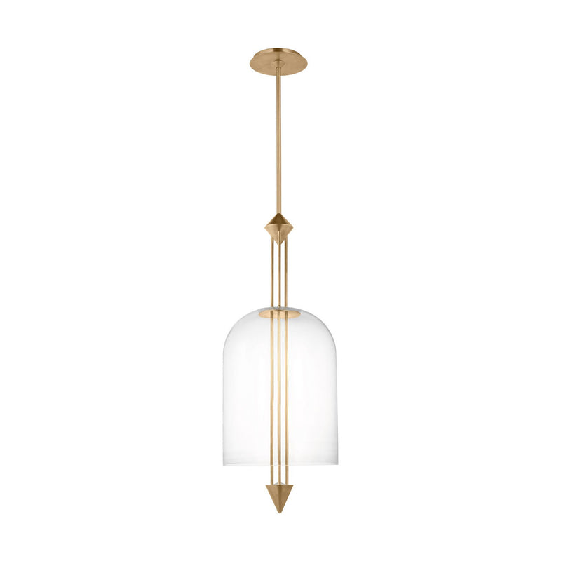 LED Pendant<br /><span style="color:#4AB0CE;">Entrega: 4-10 dias en USA</span><br /><span style="color:#4AB0CE;font-size:60%;">PREGUNTE POR ENTREGA EN PANAMA</span><br />Collection: Cathedral<br />Finish: Natural Brass