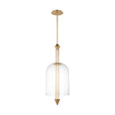 LED Pendant<br /><span style="color:#4AB0CE;">Entrega: 4-10 dias en USA</span><br /><span style="color:#4AB0CE;font-size:60%;">PREGUNTE POR ENTREGA EN PANAMA</span><br />Collection: Cathedral<br />Finish: Natural Brass