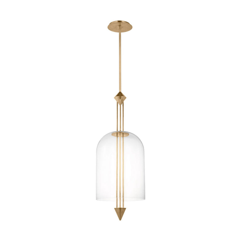 LED Pendant<br /><span style="color:#4AB0CE;">Entrega: 4-10 dias en USA</span><br /><span style="color:#4AB0CE;font-size:60%;">PREGUNTE POR ENTREGA EN PANAMA</span><br />Collection: Cathedral<br />Finish: Natural Brass