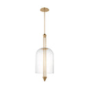 LED Pendant<br /><span style="color:#4AB0CE;">Entrega: 4-10 dias en USA</span><br /><span style="color:#4AB0CE;font-size:60%;">PREGUNTE POR ENTREGA EN PANAMA</span><br />Collection: Cathedral<br />Finish: Natural Brass