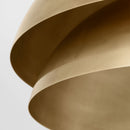 LED Pendant<br /><span style="color:#4AB0CE;">Entrega: 4-10 dias en USA</span><br /><span style="color:#4AB0CE;font-size:60%;">PREGUNTE POR ENTREGA EN PANAMA</span><br />Collection: Shanti<br />Finish: Natural Brass