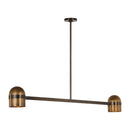 LED Linear Chandelier<br /><span style="color:#4AB0CE;">Entrega: 4-10 dias en USA</span><br /><span style="color:#4AB0CE;font-size:60%;">PREGUNTE POR ENTREGA EN PANAMA</span><br />Collection: Octavia<br />Finish: Blackened Bronze/Bright Worn Brass