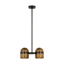 LED Pendant<br /><span style="color:#4AB0CE;">Entrega: 4-10 dias en USA</span><br /><span style="color:#4AB0CE;font-size:60%;">PREGUNTE POR ENTREGA EN PANAMA</span><br />Collection: Octavia<br />Finish: Blackened Bronze/Bright Worn Brass